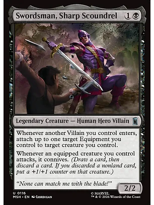 Swordsman, Sharp Scoundrel | Español | NM | MSH