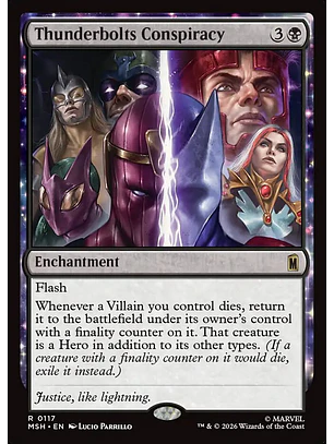 Thunderbolts Conspiracy | Español | NM | MSH