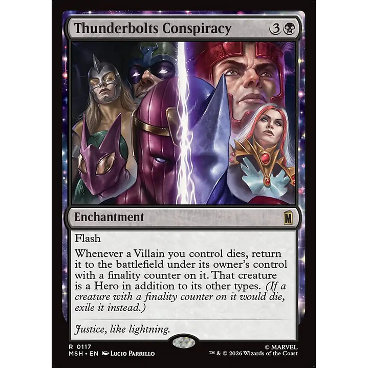 Thunderbolts Conspiracy | Español | NM | MSH 1