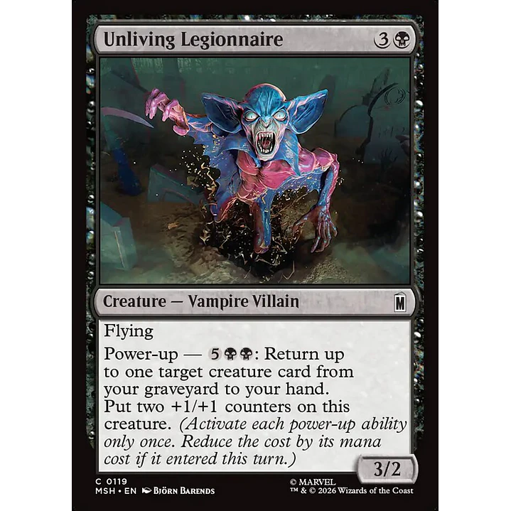 Unliving Legionnaire | Español | NM | MSH 1