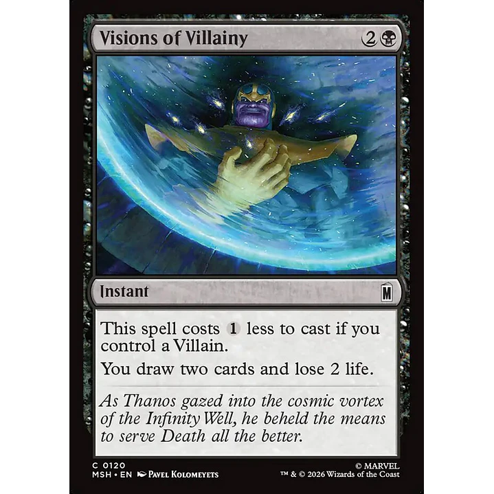 Visions of Villainy | Español | NM | MSH 1