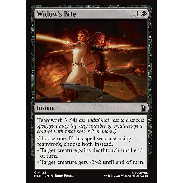 Widow's Bite | Español | NM | MSH 1