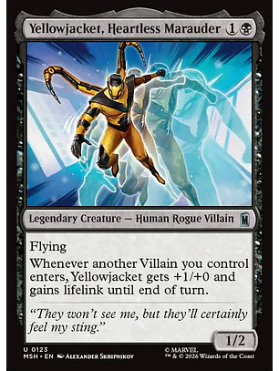 Yellowjacket, Heartless Marauder | Español | NM | MSH