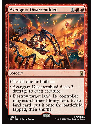 Avengers Disassembled | Español | NM | MSH