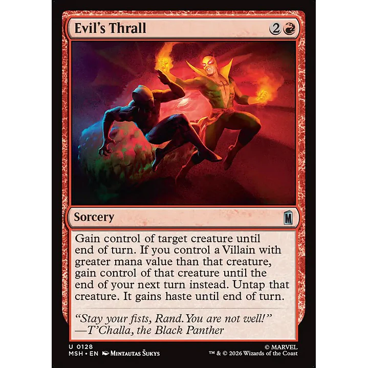 Evil's Thrall | Español | NM | MSH 1