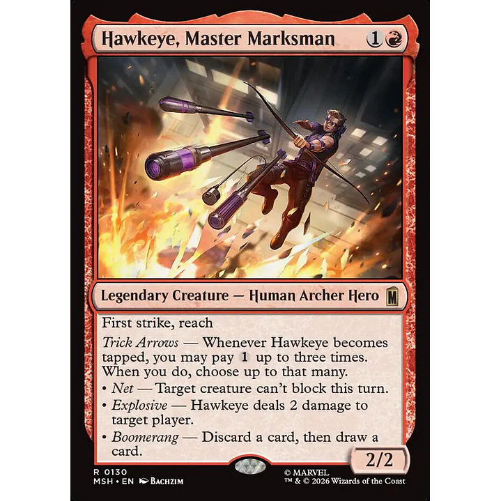 Hawkeye, Master Marksman | Español | NM | MSH 1