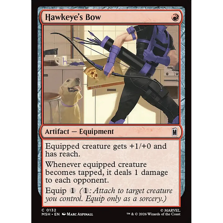 Hawkeye's Bow | Español | NM | MSH 1