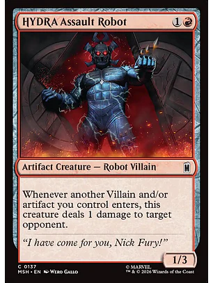 HYDRA Assault Robot | Español | NM | MSH