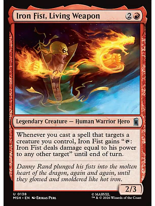 Iron Fist, Living Weapon | Español | NM | MSH