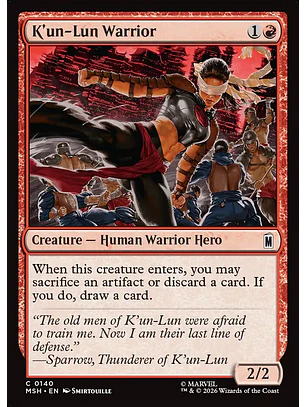 K'un-Lun Warrior | Español | NM | MSH