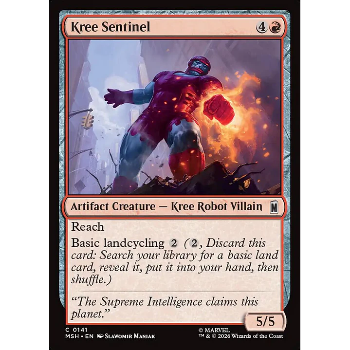 Kree Sentinel | Español | NM | MSH 1