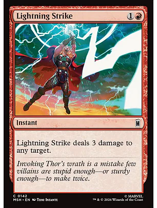 Lightning Strike | Español | NM | MSH