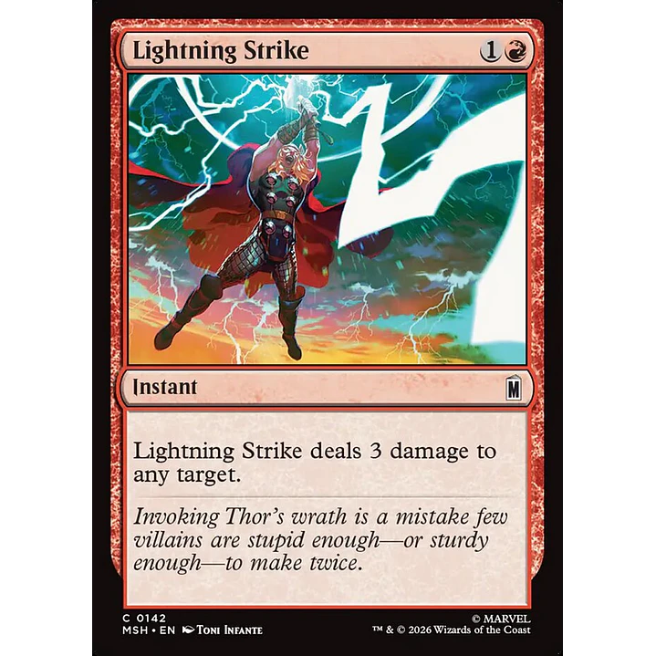 Lightning Strike | Español | NM | MSH 1