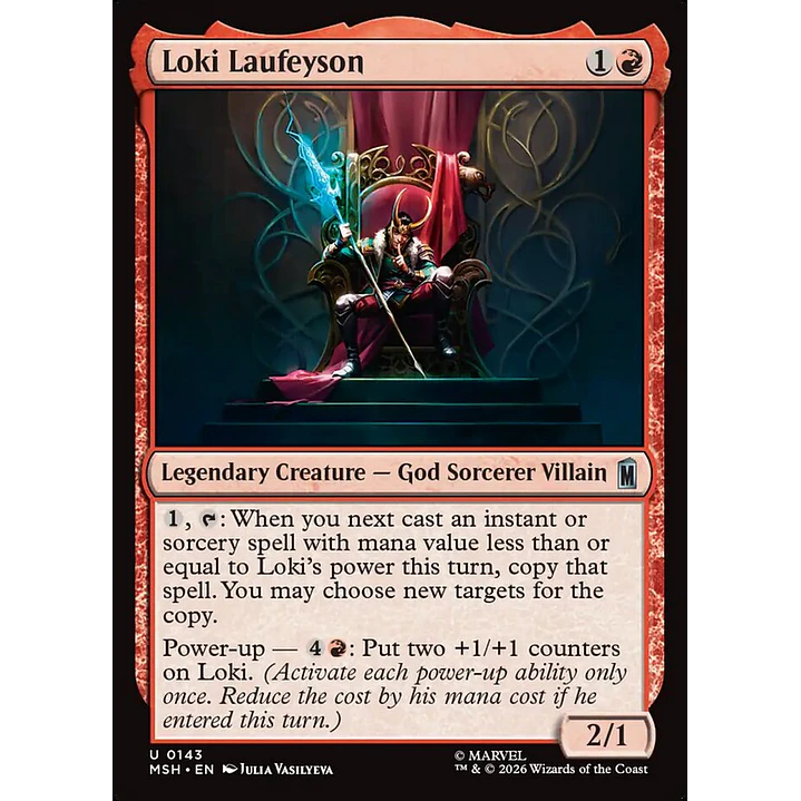 Loki Laufeyson | Español | NM | MSH 1