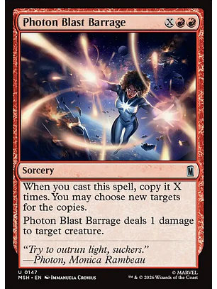 Photon Blast Barrage | Español | NM | MSH
