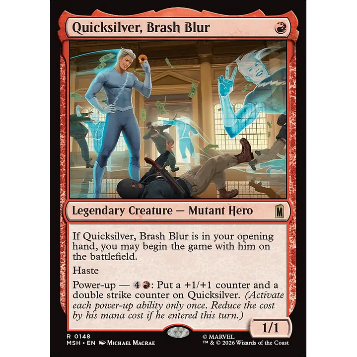 Quicksilver, Brash Blur | Español | NM | MSH 1