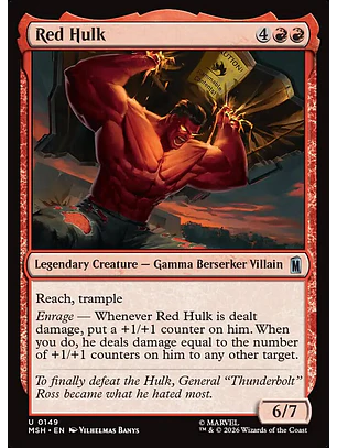 Red Hulk | Español | NM | MSH