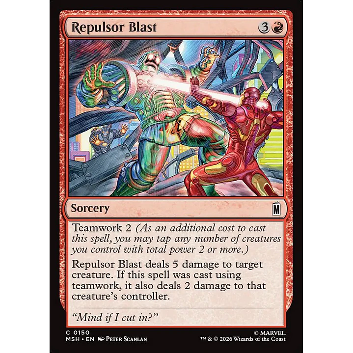 Repulsor Blast | Español | NM | MSH 1