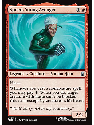 Speed, Young Avenger | Español | NM | MSH