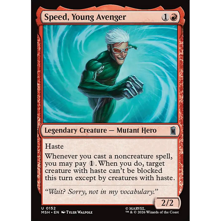 Speed, Young Avenger | Español | NM | MSH 1