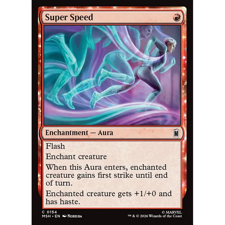 Super Speed | Español | NM | MSH 1