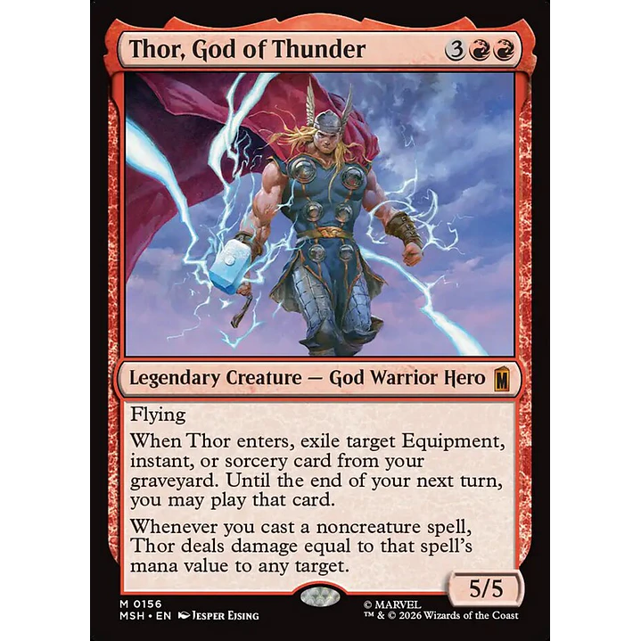 Thor, God of Thunder | Español | NM | MSH 1