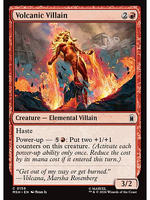 Volcanic Villain | Español | NM | MSH