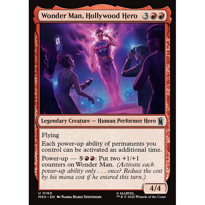Wonder Man, Hollywood Hero | Español | NM | MSH 1