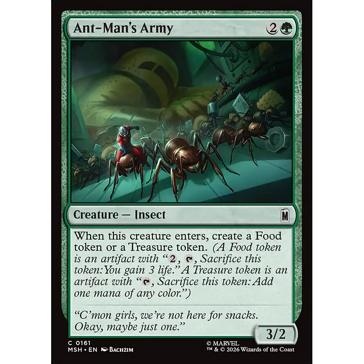 Ant-Man's Army | Español | NM | MSH 1