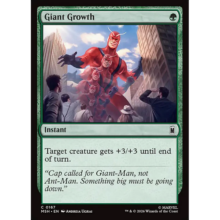 Giant Growth | Español | NM | MSH 1