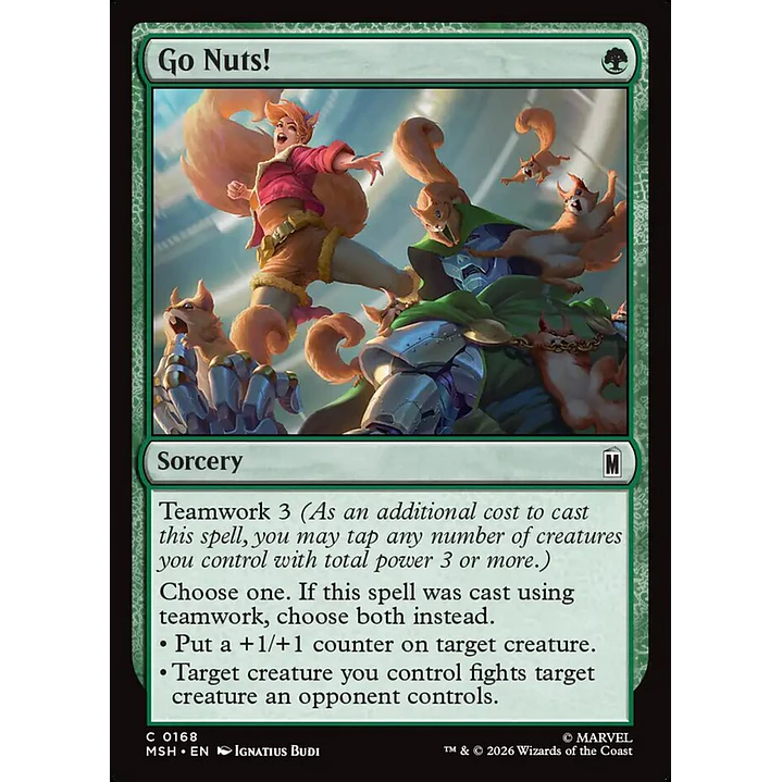Go Nuts! | Español | NM | MSH 1