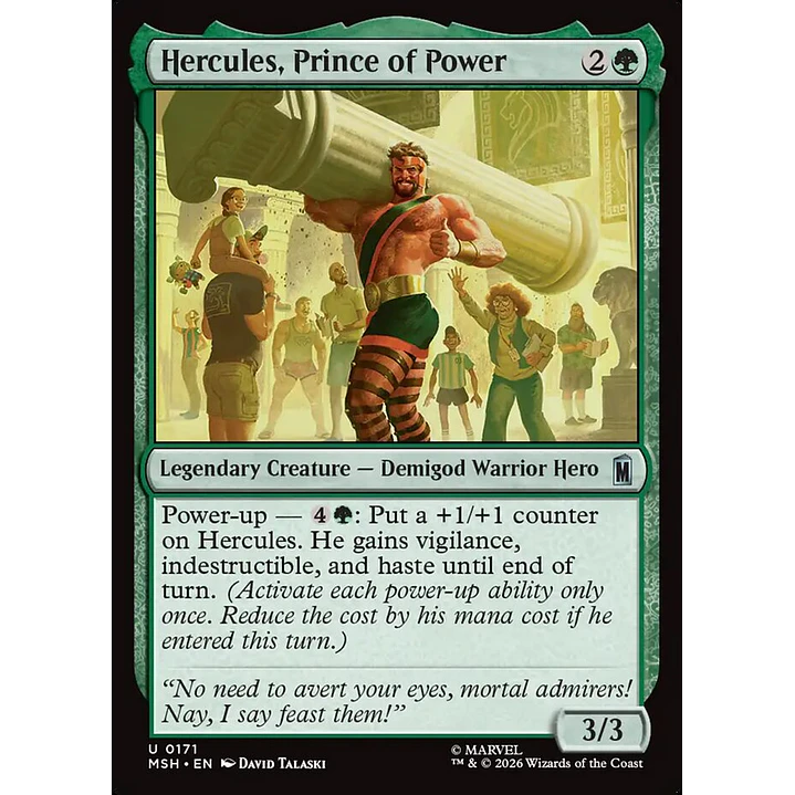 Hercules, Prince of Power | Español | NM | MSH 1