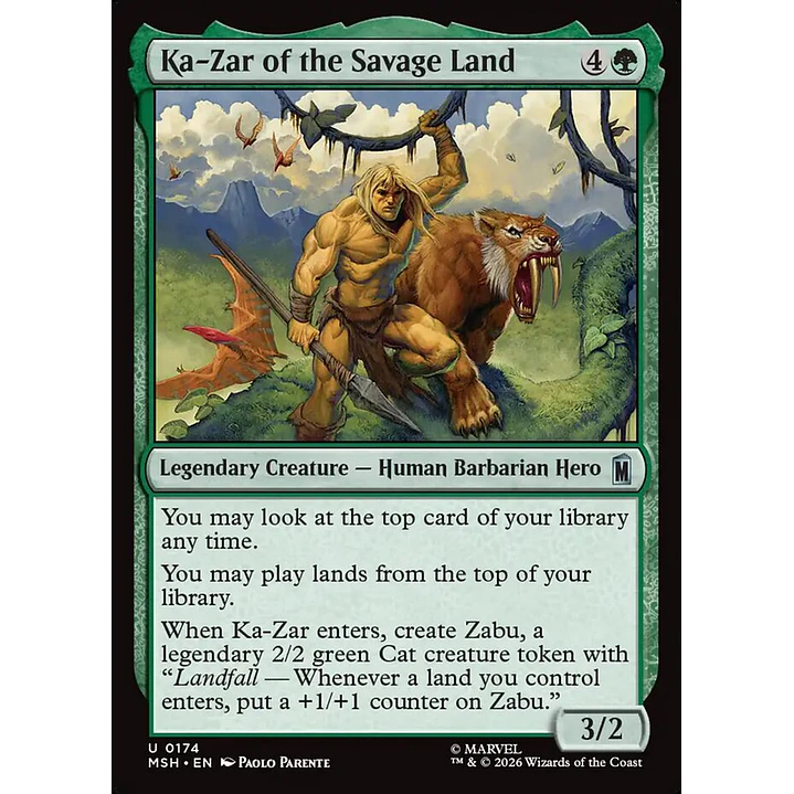 Ka-Zar of the Savage Land | Español | NM | MSH 1
