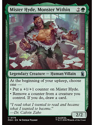 Mister Hyde, Monster Within | Español | NM | MSH