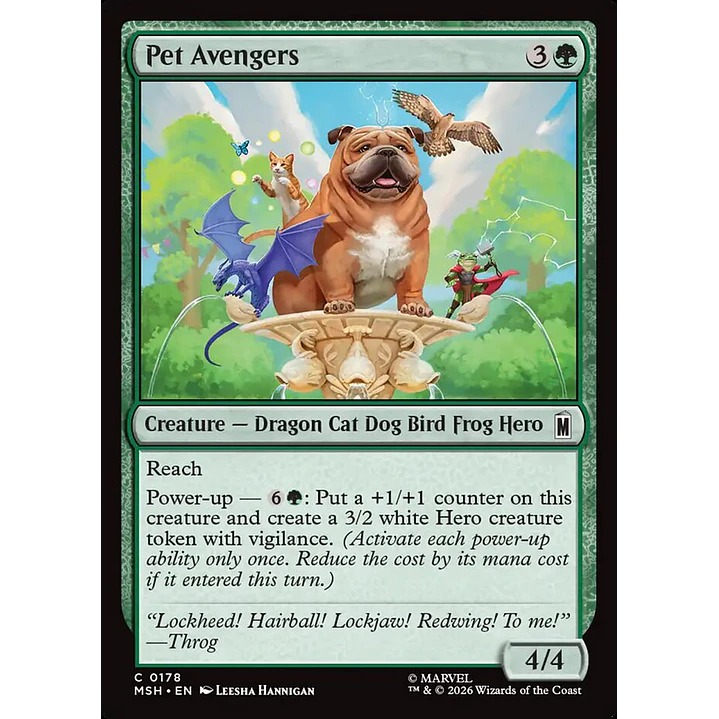 Pet Avengers | Español | NM | MSH 1