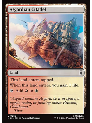 Asgardian Citadel | Español | NM | MSH