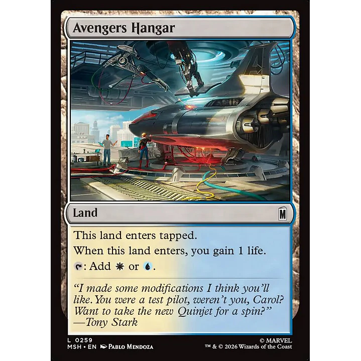 Avengers Hangar | Español | NM | MSH 1