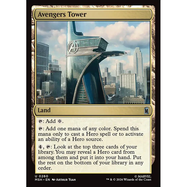 Avengers Tower | Español | NM | MSH 1