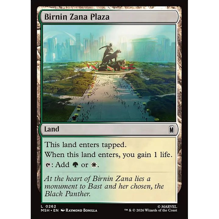 Birnin Zana Plaza | Español | NM | MSH 1