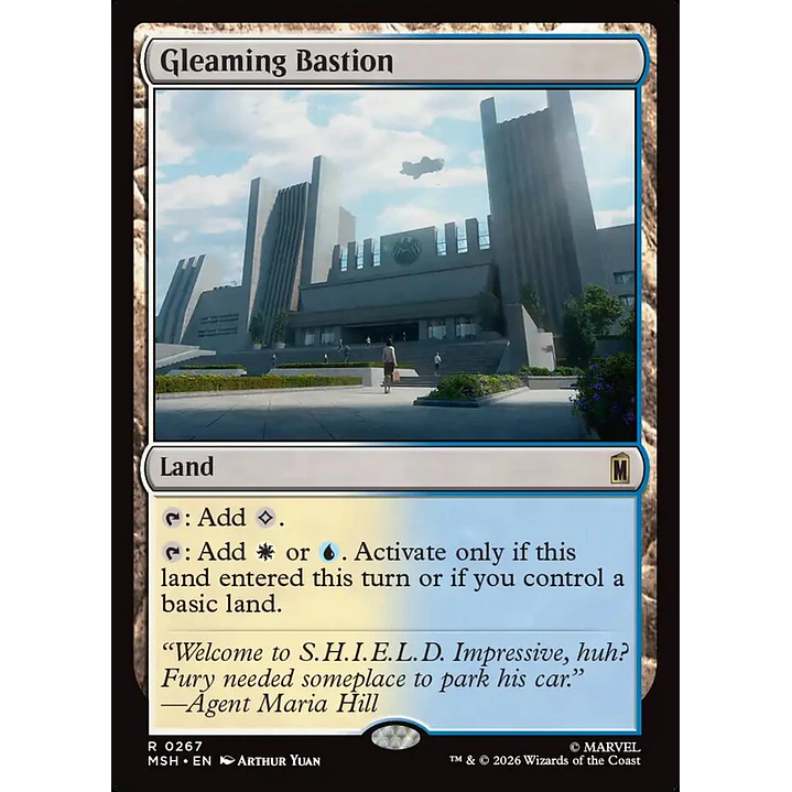 Gleaming Bastion | Español | NM | MSH 1