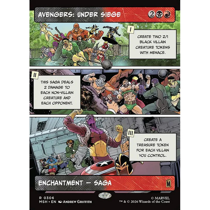 Avengers: Under Siege (Showcase) | Español | NM | MSH 1