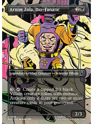Arnim Zola, Bio-Fanatic (Borderless) | Español | NM | MSH