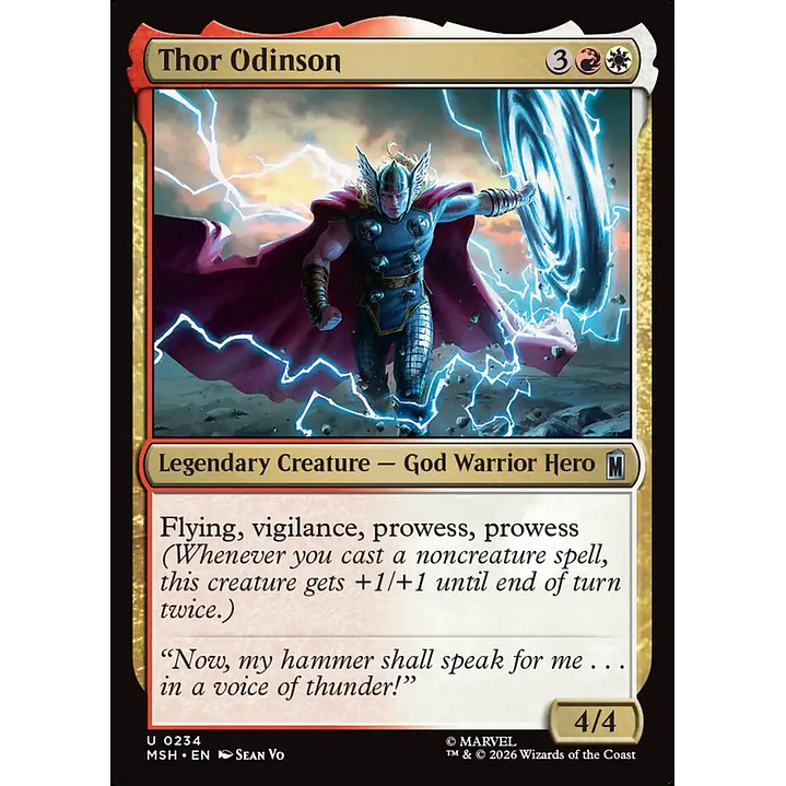 Thor Odinson | Español | NM | MSH 1