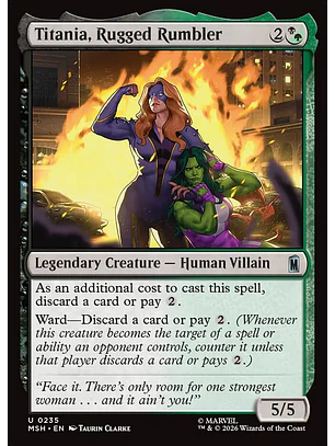 Titania, Rugged Rumbler | Español | NM | MSH