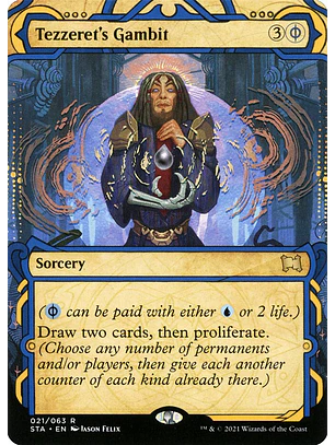 Tezzeret's Gambit (Showcase) | Inglés | NM | STA