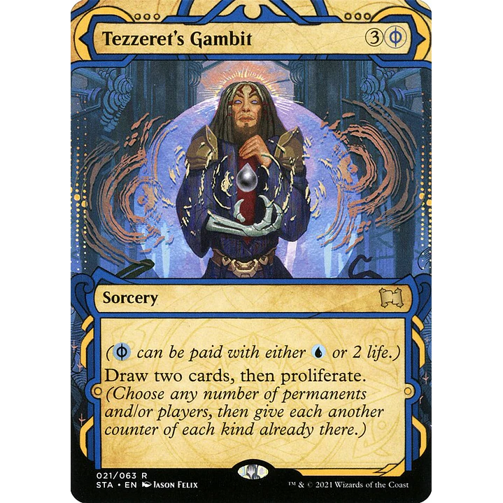 Tezzeret's Gambit (Showcase) | Inglés | NM | STA 1