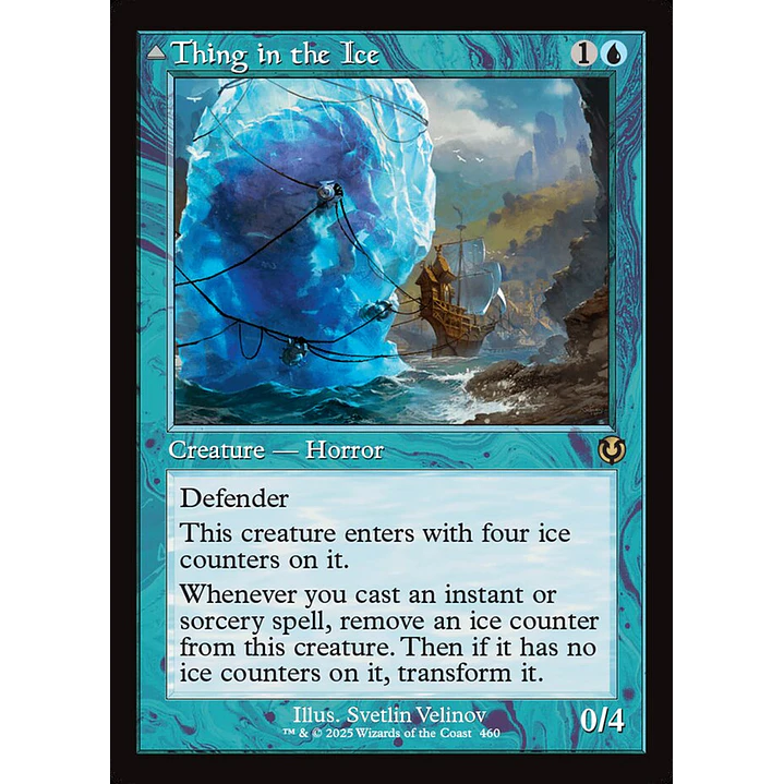 Thing in the Ice // Awoken Horror (Retro Frame) | Inglés | NM | INR 1
