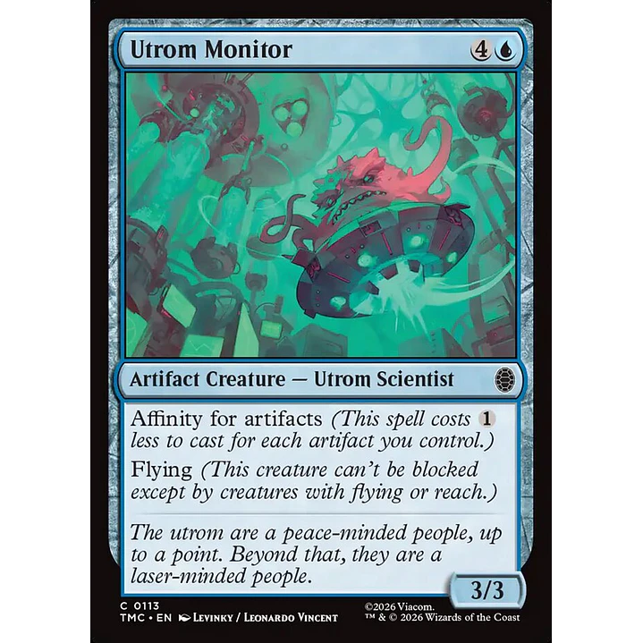 Utrom Monitor | Inglés | NM | TMC 1