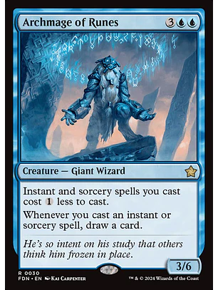 Archmage of Runes | Inglés | NM | FDN