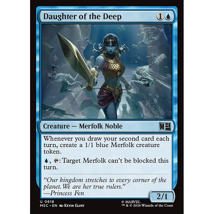 Daughter of the Deep | Inglés | NM | MSC 1